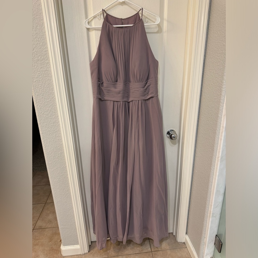Azazie dress, color Dusk. Size A20. Style “Bonnie”